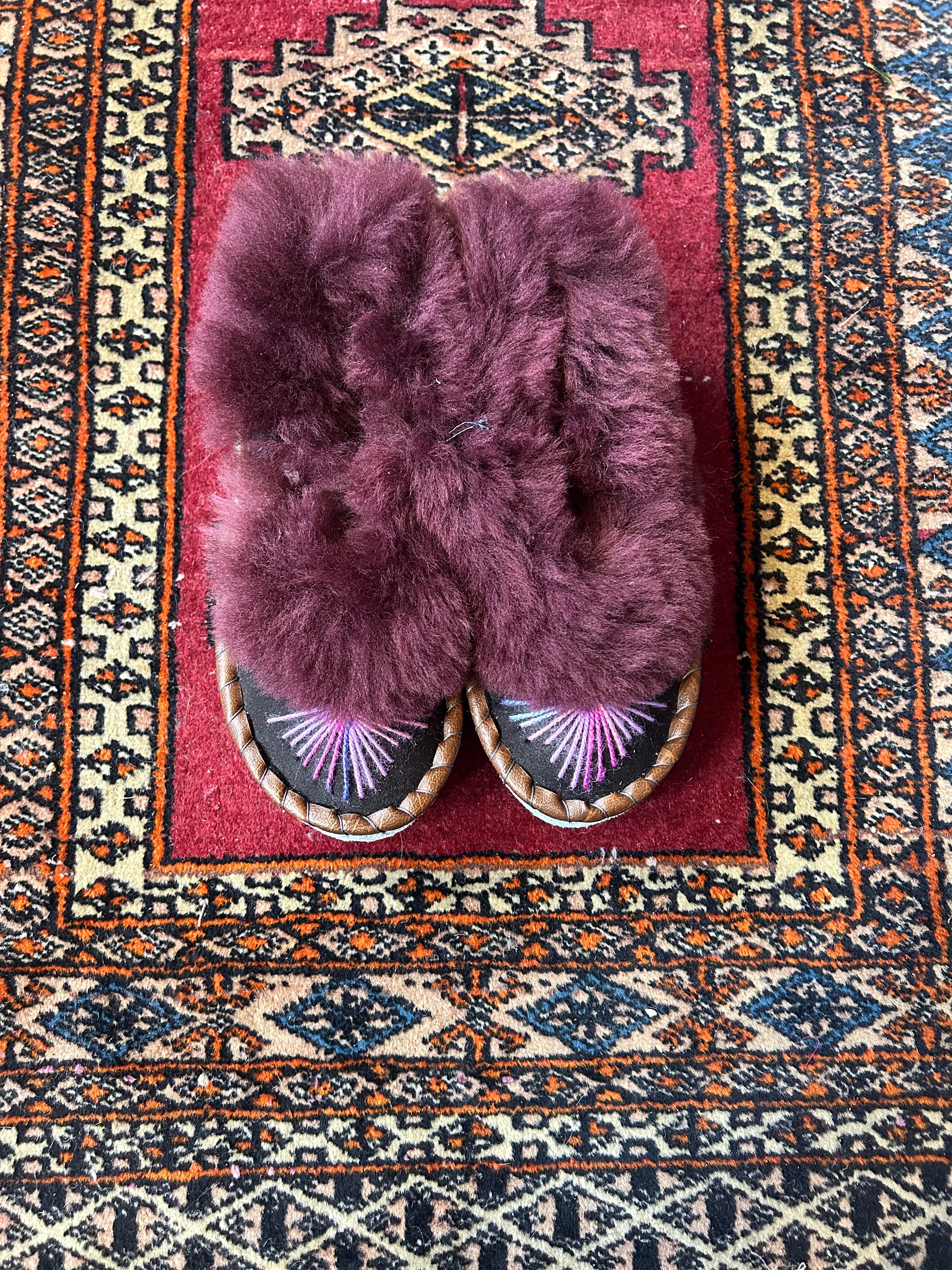 Artisan Kids Sheepskin Slippers