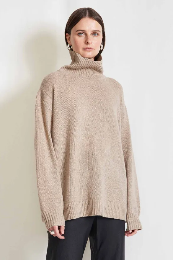 Aster Oversized Turtleneck