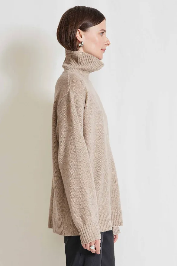 Aster Oversized Turtleneck