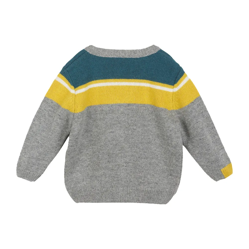 Baby Boys Grey Radou Cardigan
