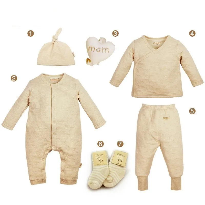 Baby Gift Box | Organic Thermal Layette Set for Newborn Winter Comfort