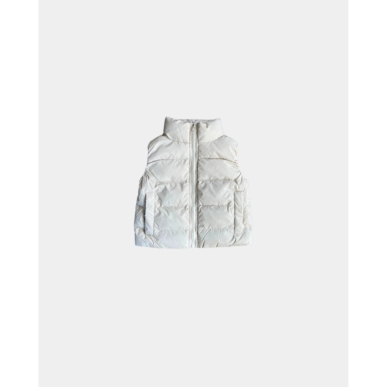 Baby Sprouts Almond Puffer Vest