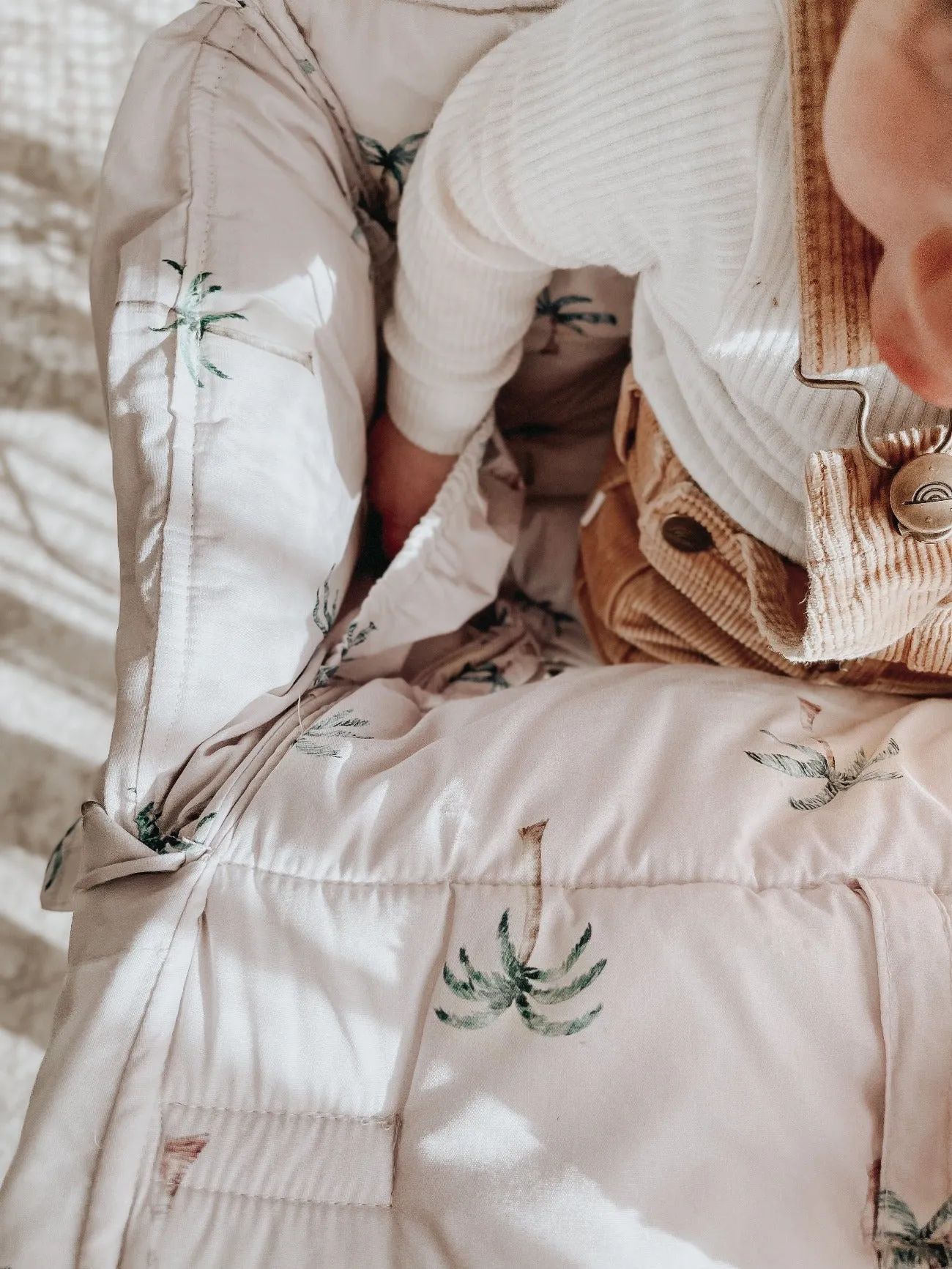 Bambella Designs Double Trolley Liner | Malibu Sand