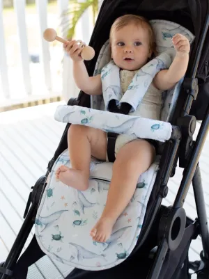 Bambella Designs Universal Pram Liner | Turtle Bay