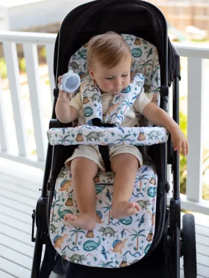 Bambella Designs Universal Pram Liner | Wild Dinosaurs