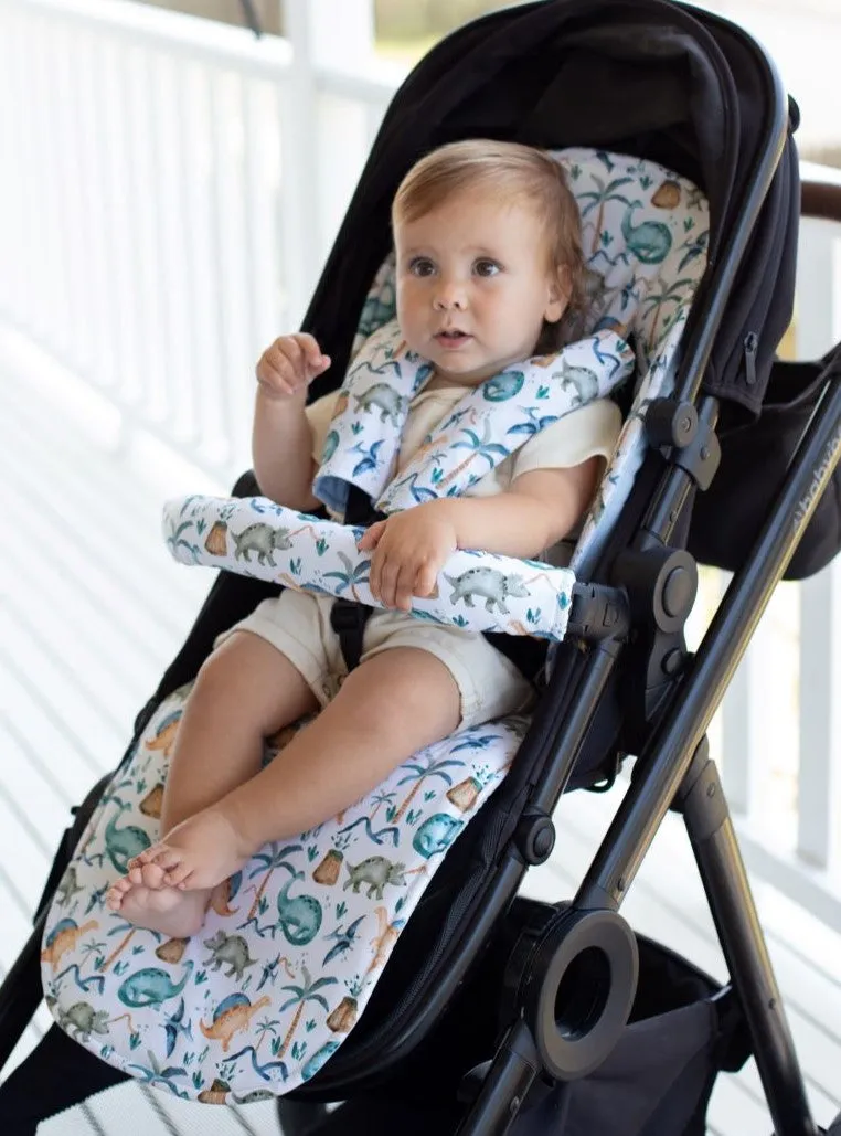 Bambella Designs Universal Pram Liner | Wild Dinosaurs