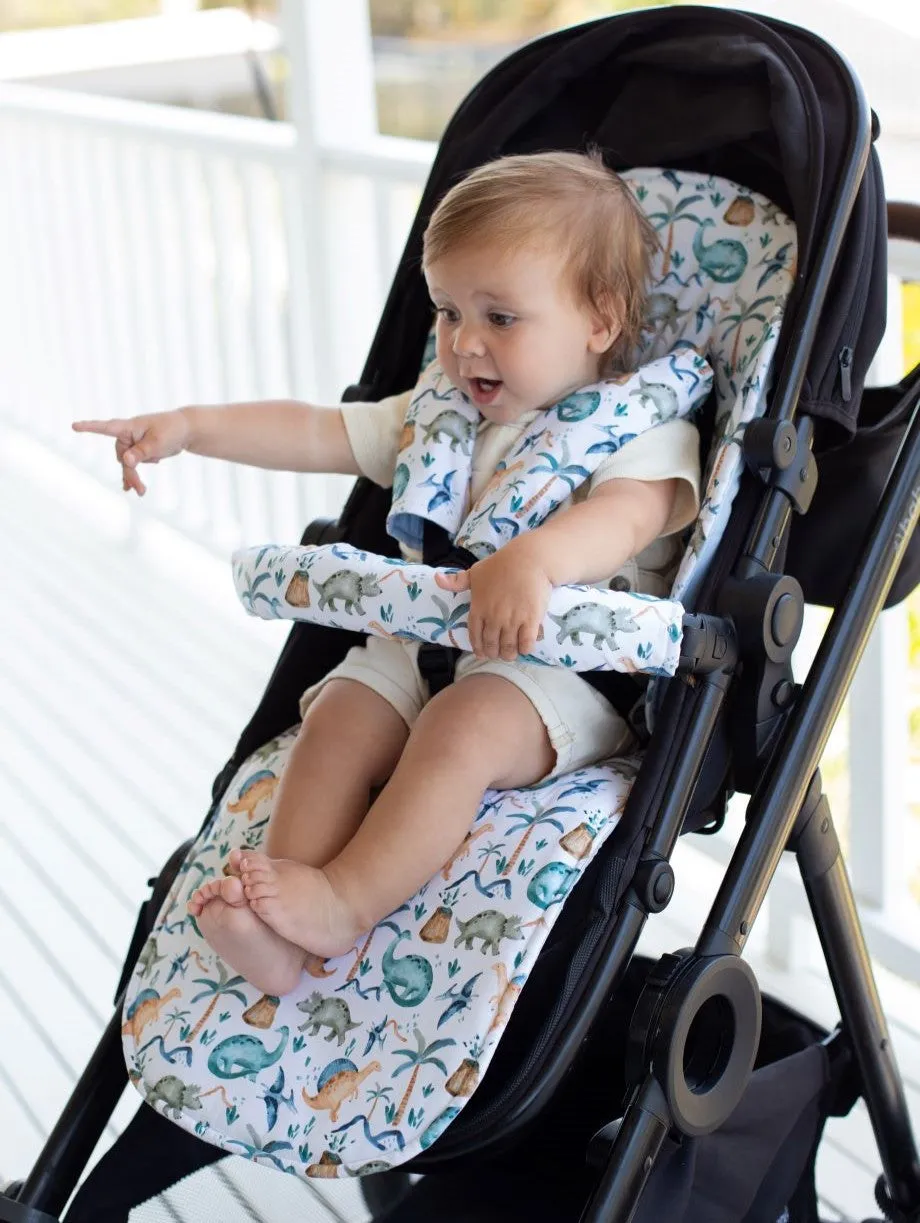 Bambella Designs Universal Pram Liner | Wild Dinosaurs