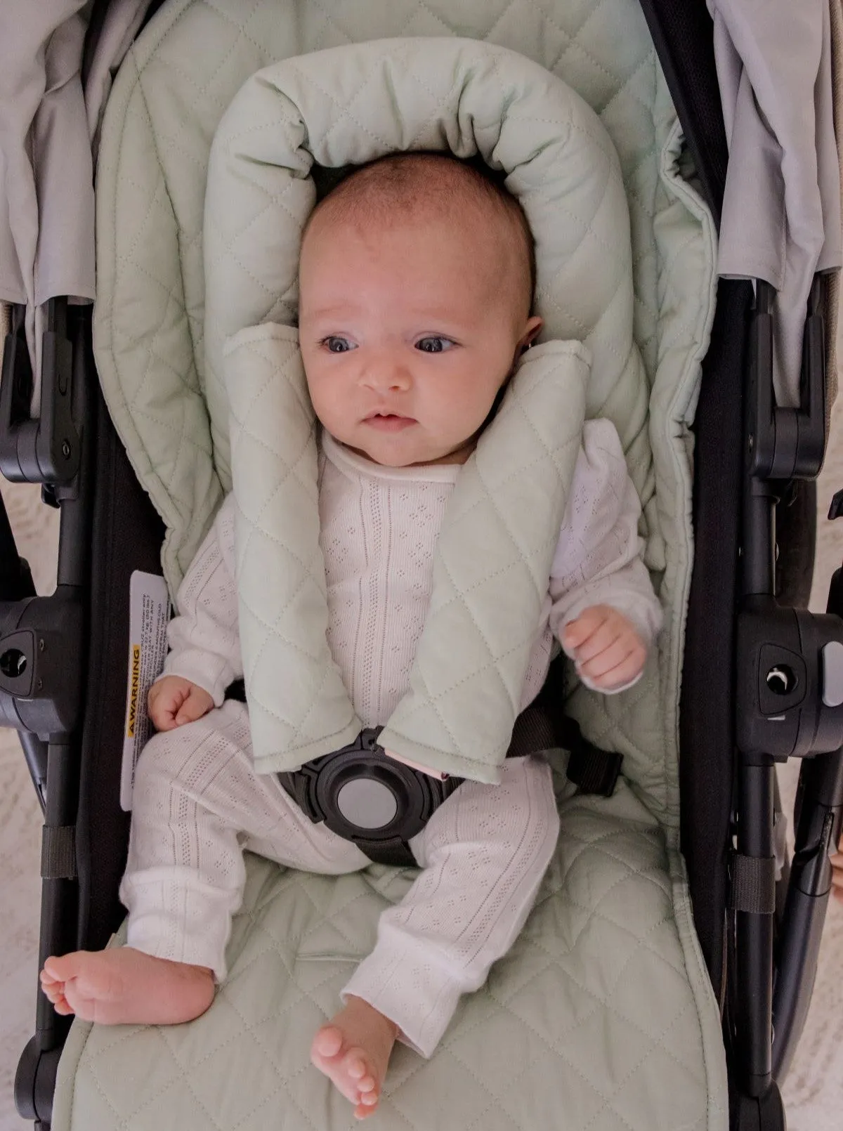 Bambella Designs Universal Quilted Pram Liner | Fern