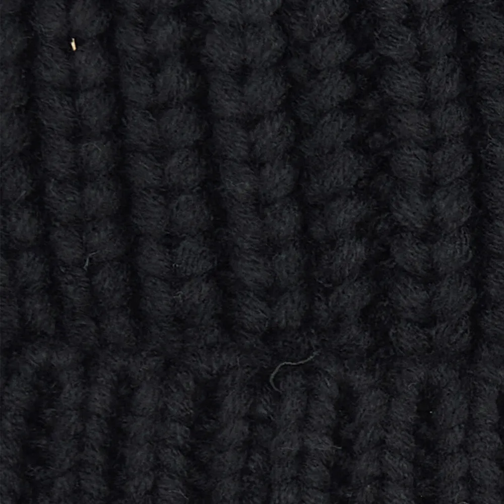 Barbour SALTBURN Womens Pom-Pom Beanie Black