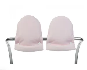 BebeLux Baby Pink 'Sweet Big' Doll's Pram Mittens 6400-R