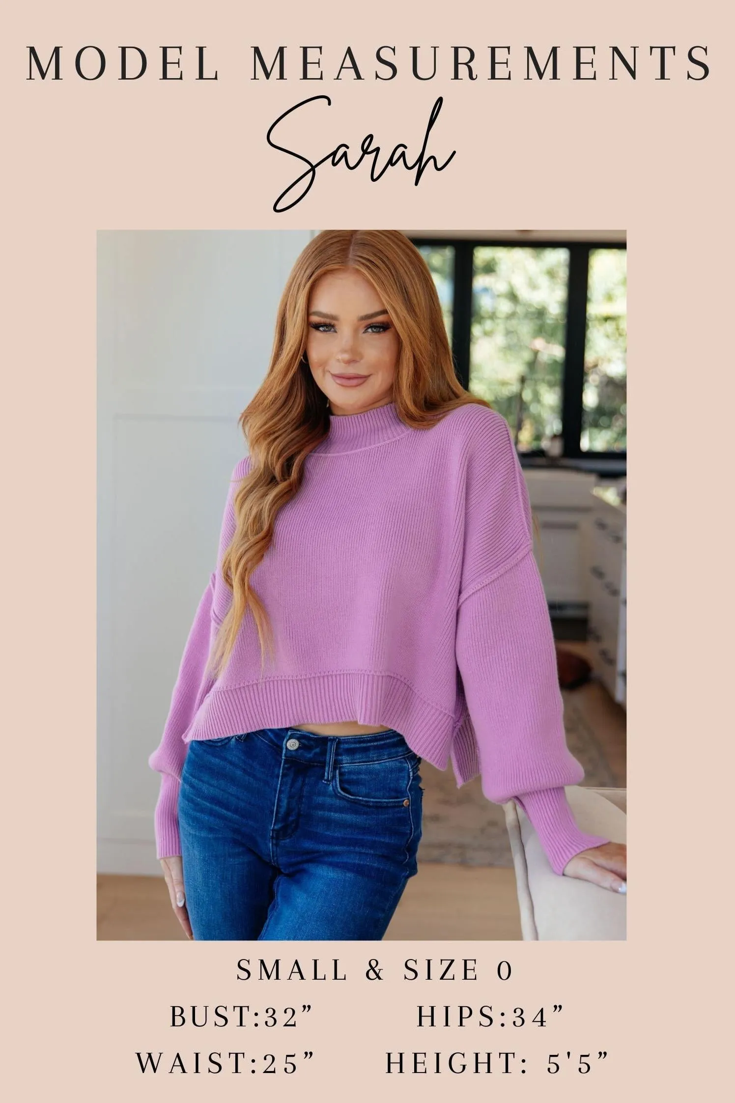 Beyond the Basics Pullover in Eggplant