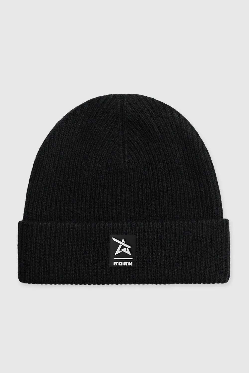Black Cashmere Wool Beanie