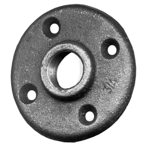 Black Iron Floor Flange