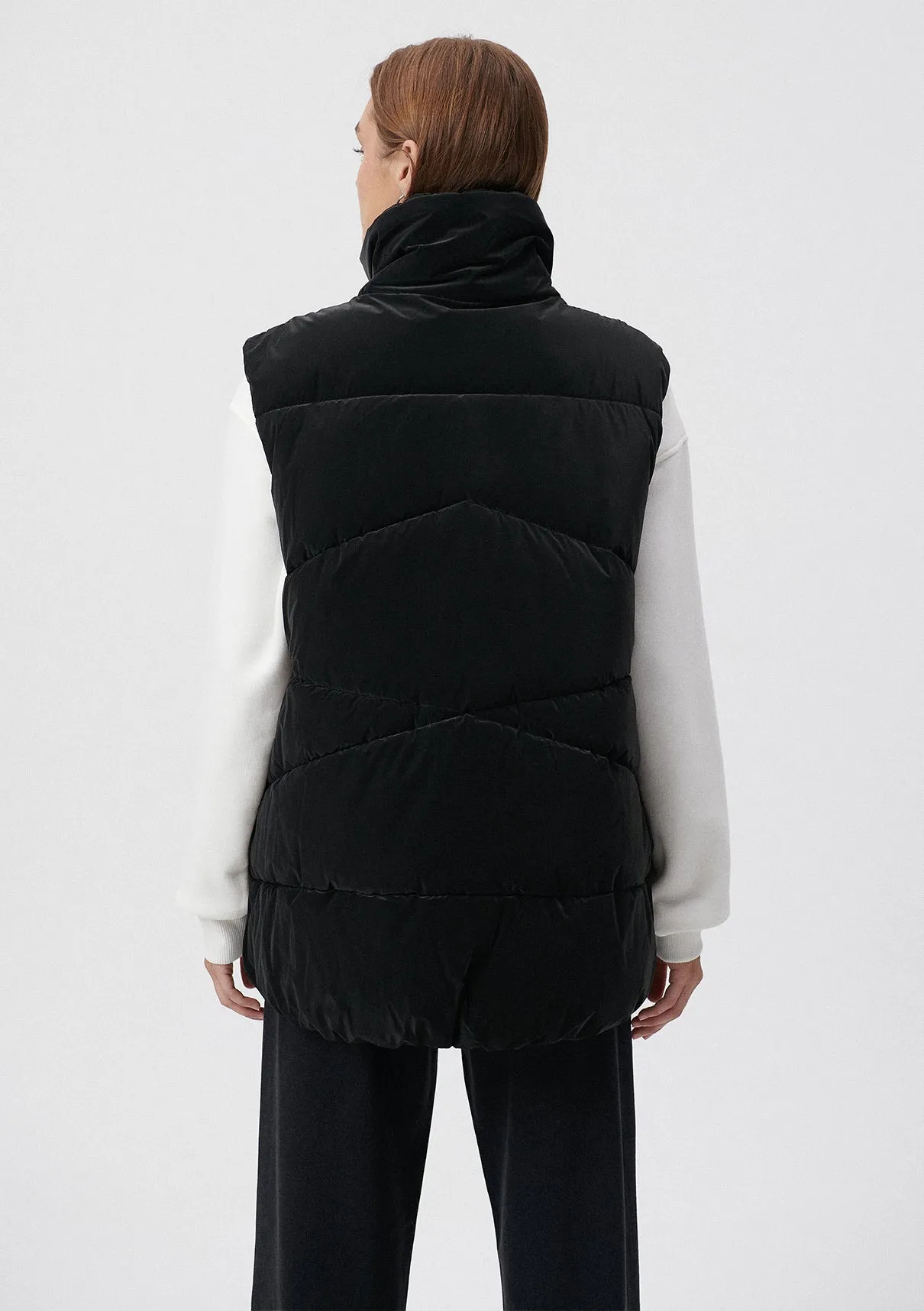 Black Puffer Vest