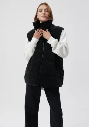 Black Puffer Vest