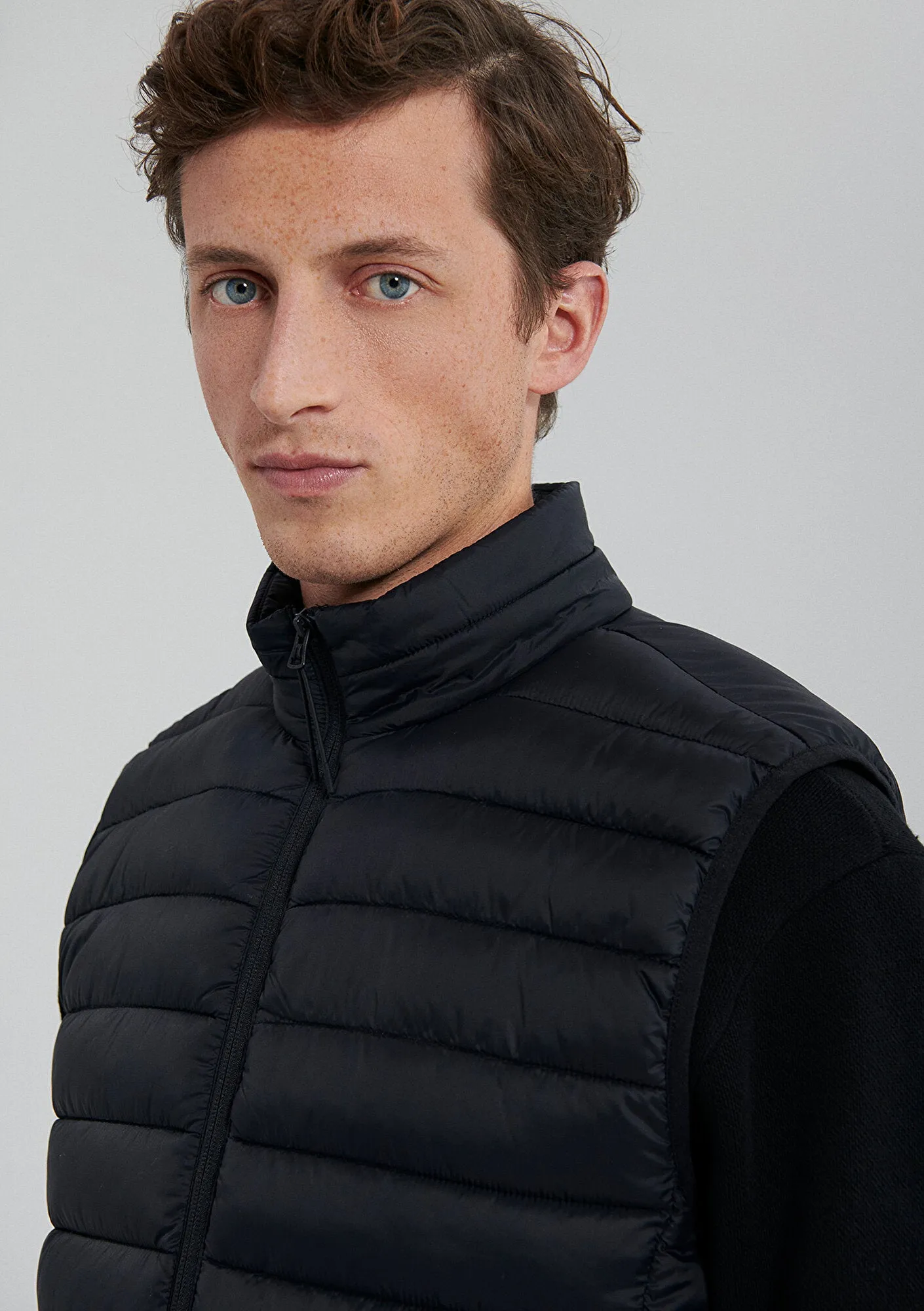 Black Puffer Vest