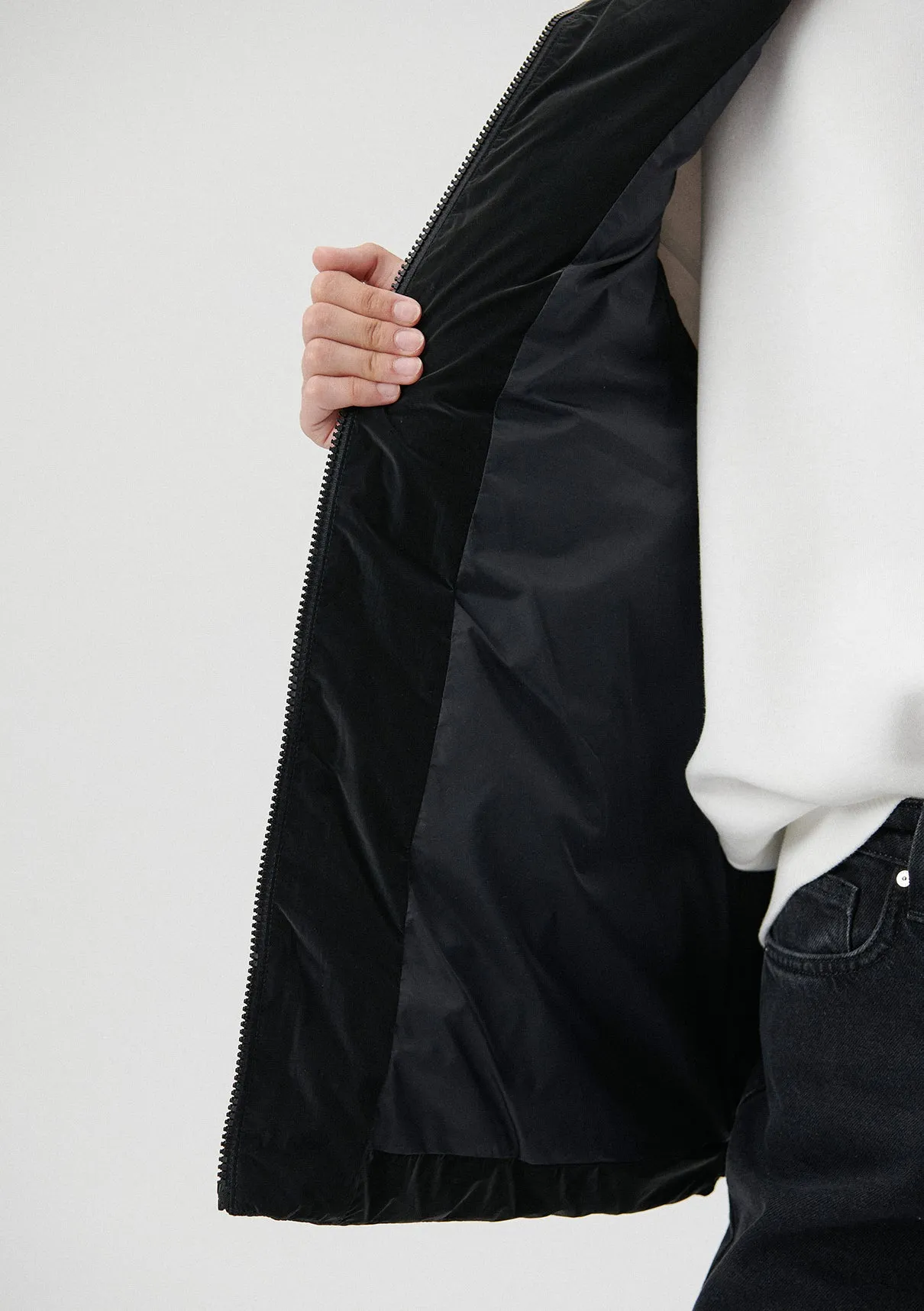 Black Puffer Vest