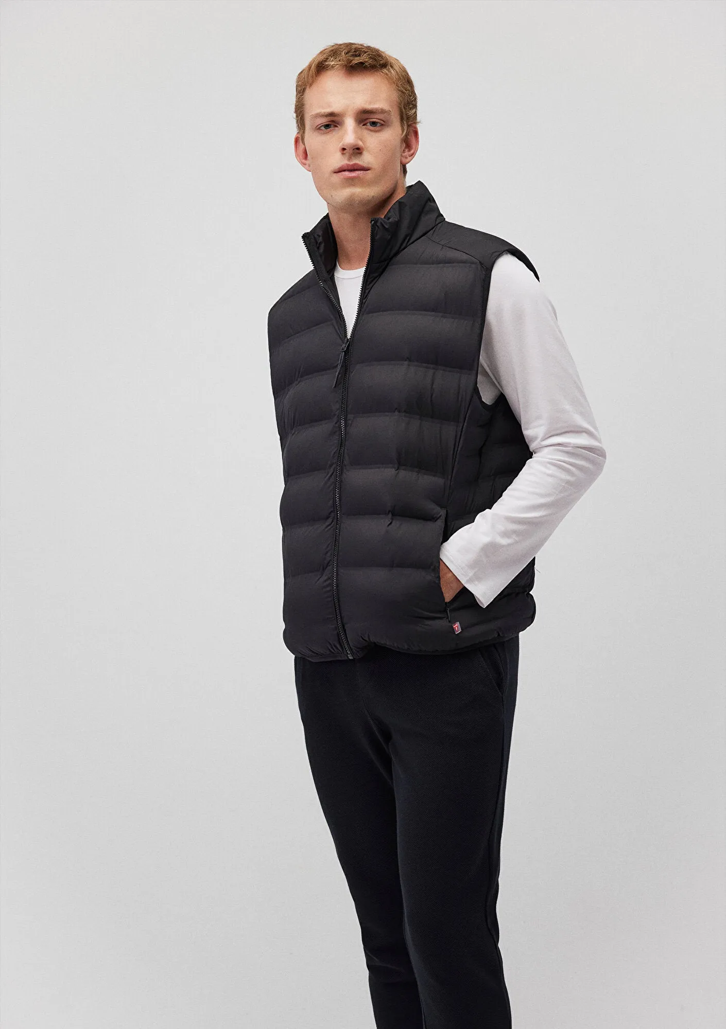 Black Puufer Vest