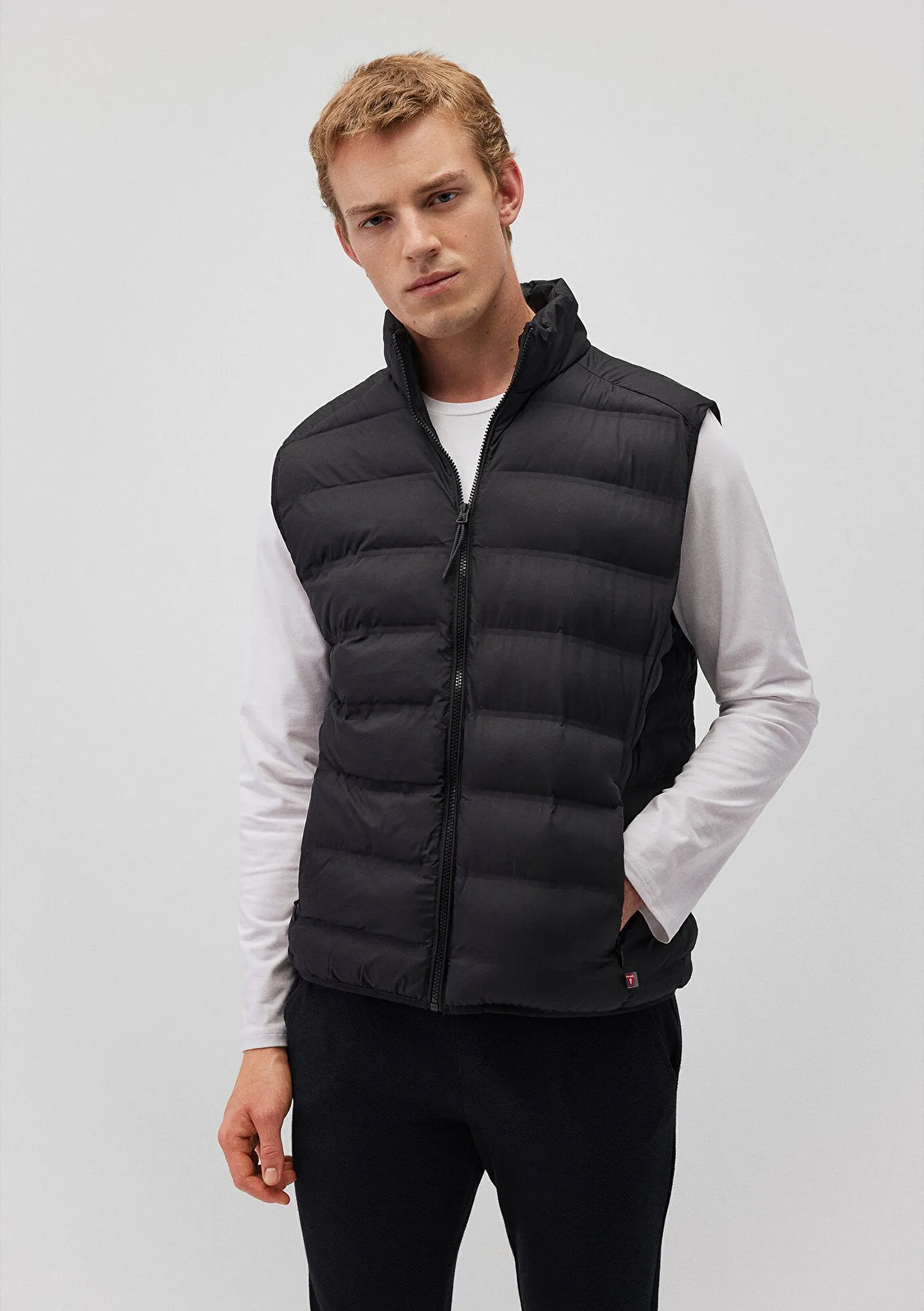 Black Puufer Vest