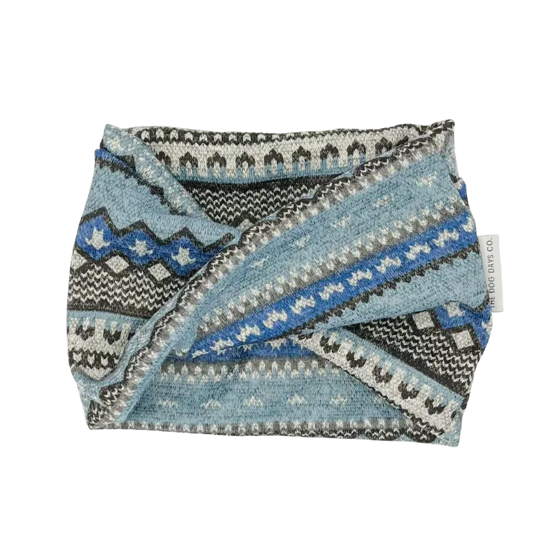 Blue Icelandic Pup Scarf