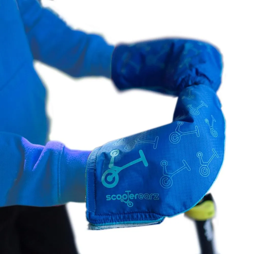 Blue Scooterearz Handwarmers
