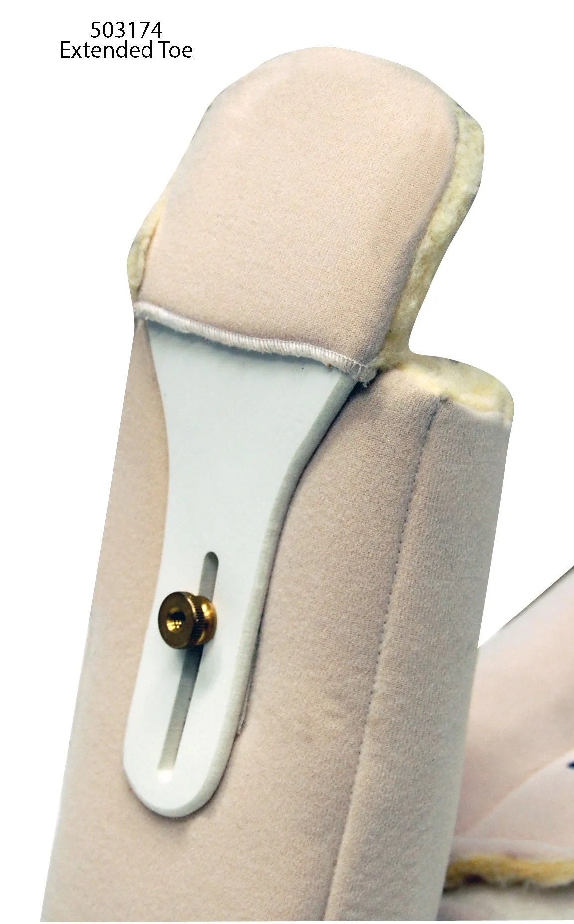 Boot Heel Drop Foot Plastic w/Sheepskin Liners Universal Left or Right Foot by Skilcare