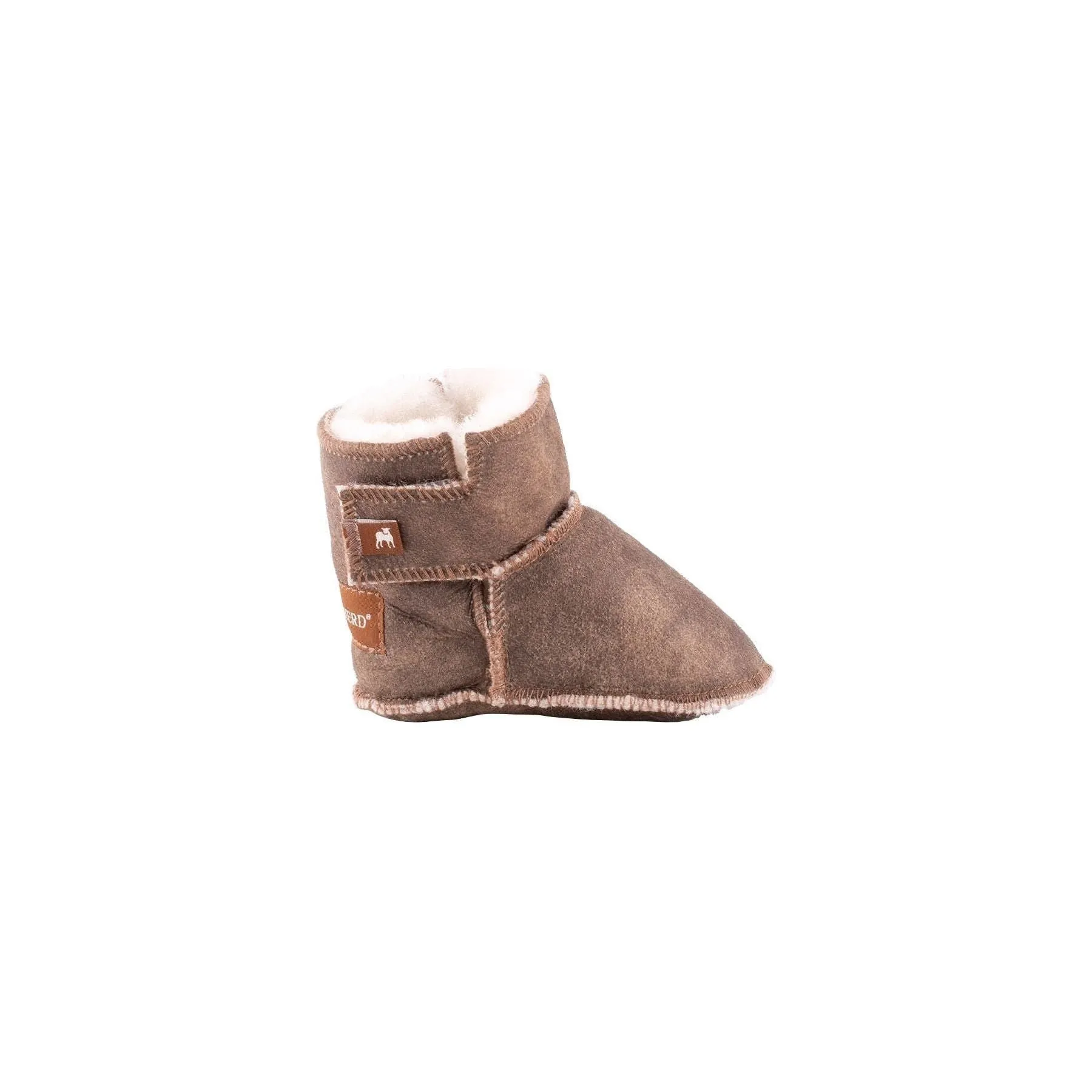 Boras Baby Slipper, Antique Creme