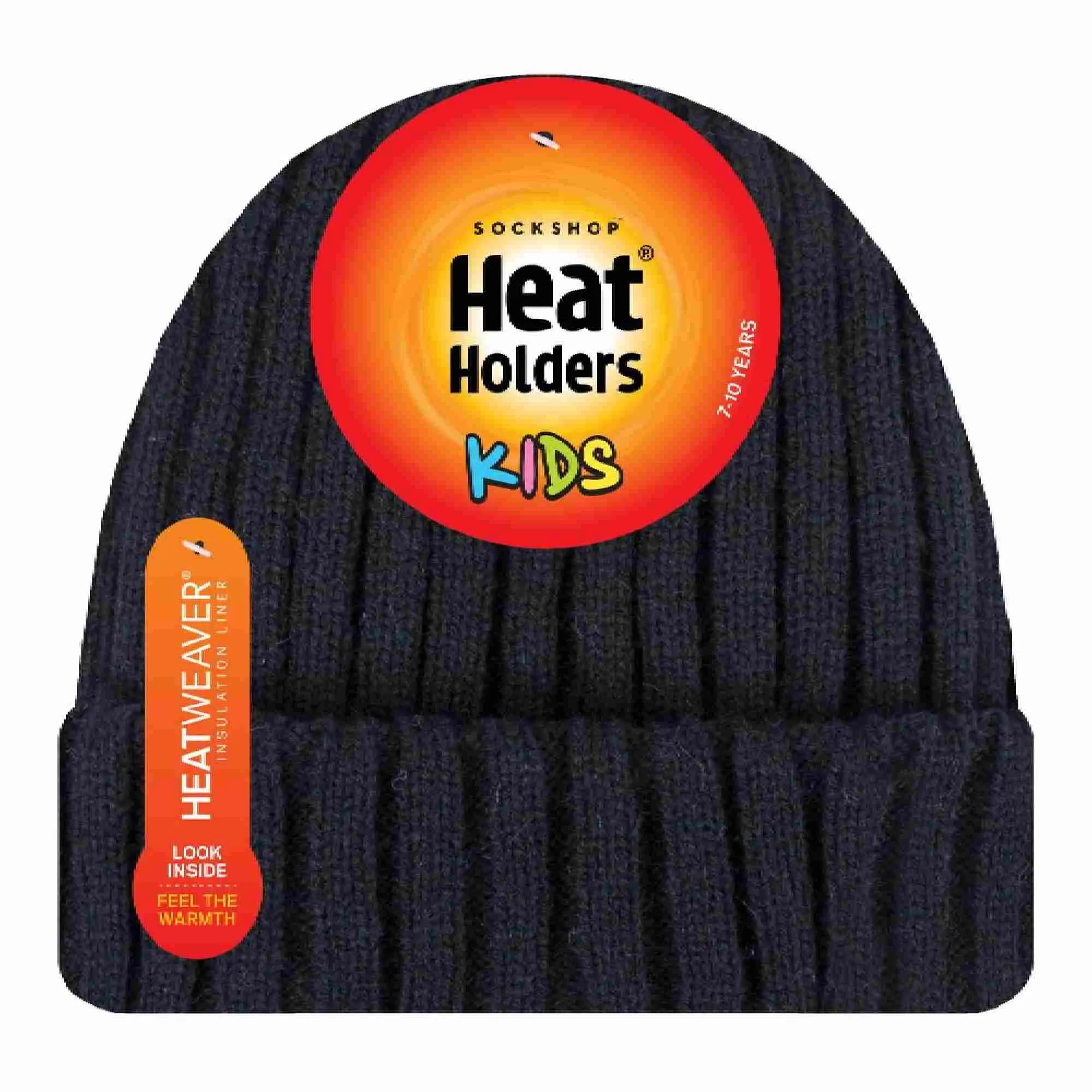 Boys Every Day Casual Wear Ribbed Turnover Winter Hat for Kids