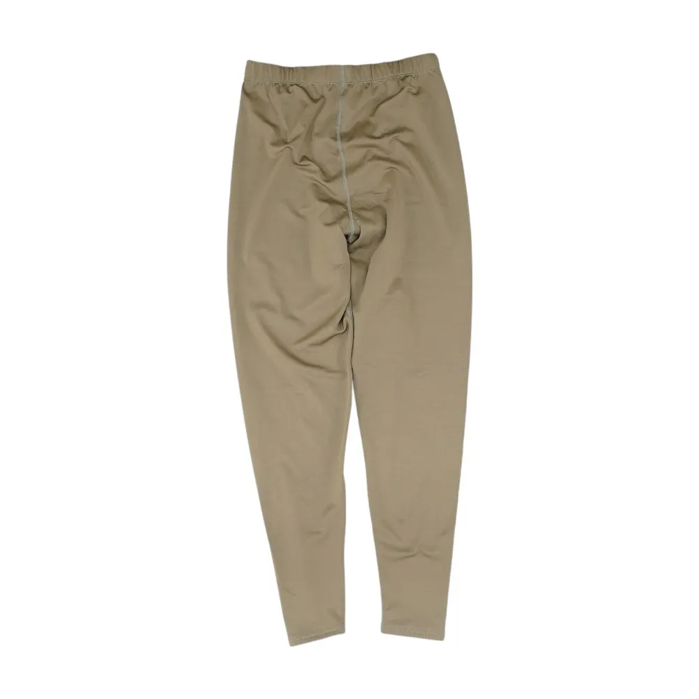 Brown Solid Thermal Leggings