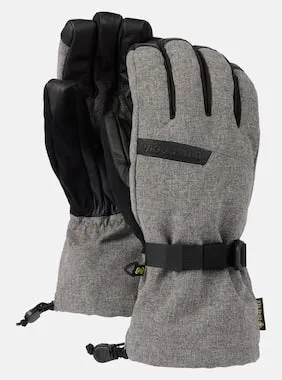 Burton Deluxe Gore Glove Mens - Gray Heather