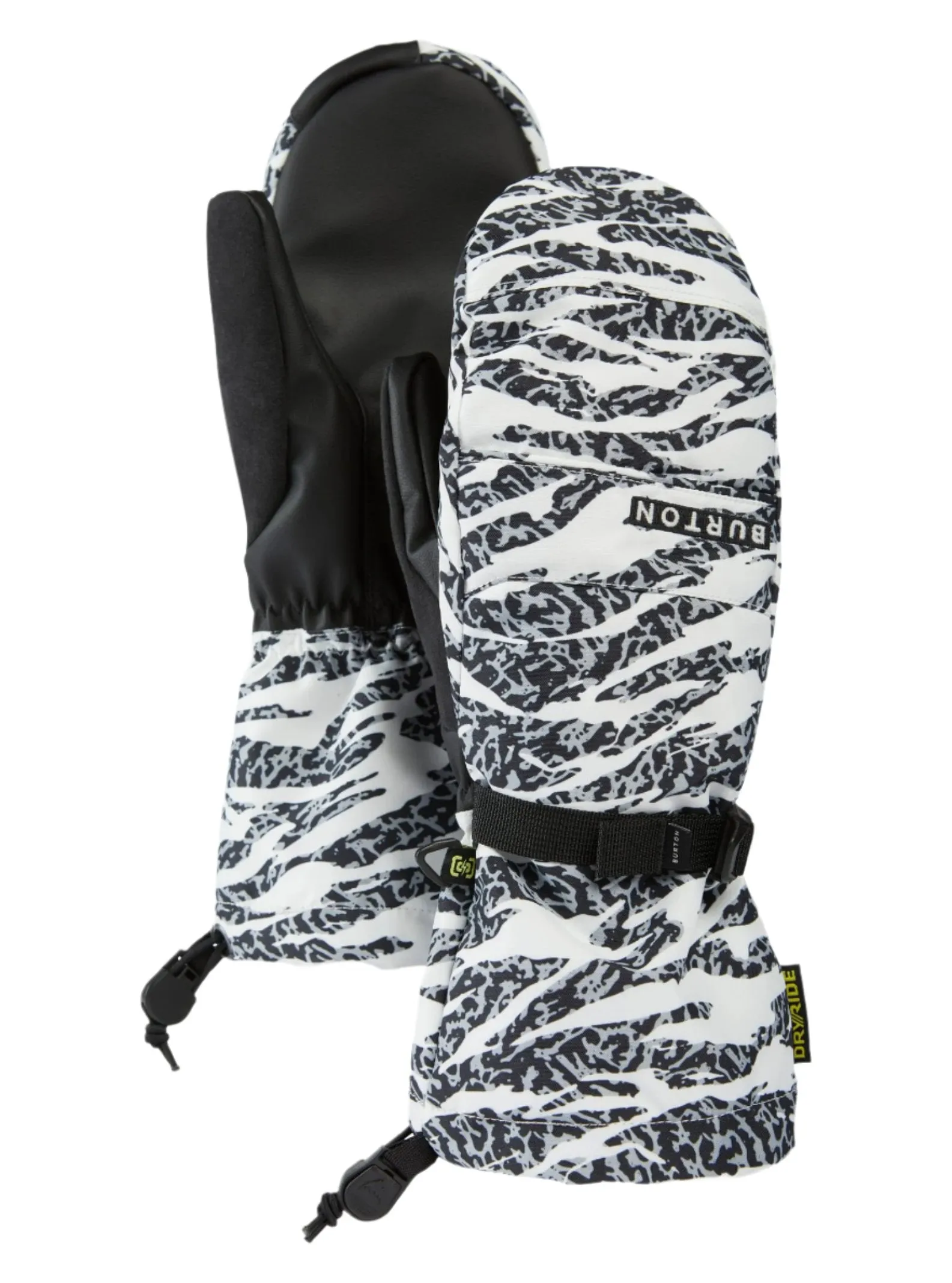 BURTON Profile mittens - Womens - Zebra Camo