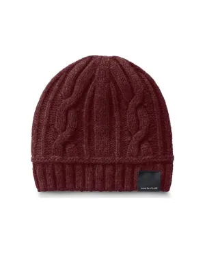 Cable Toque Womens Elderberry
