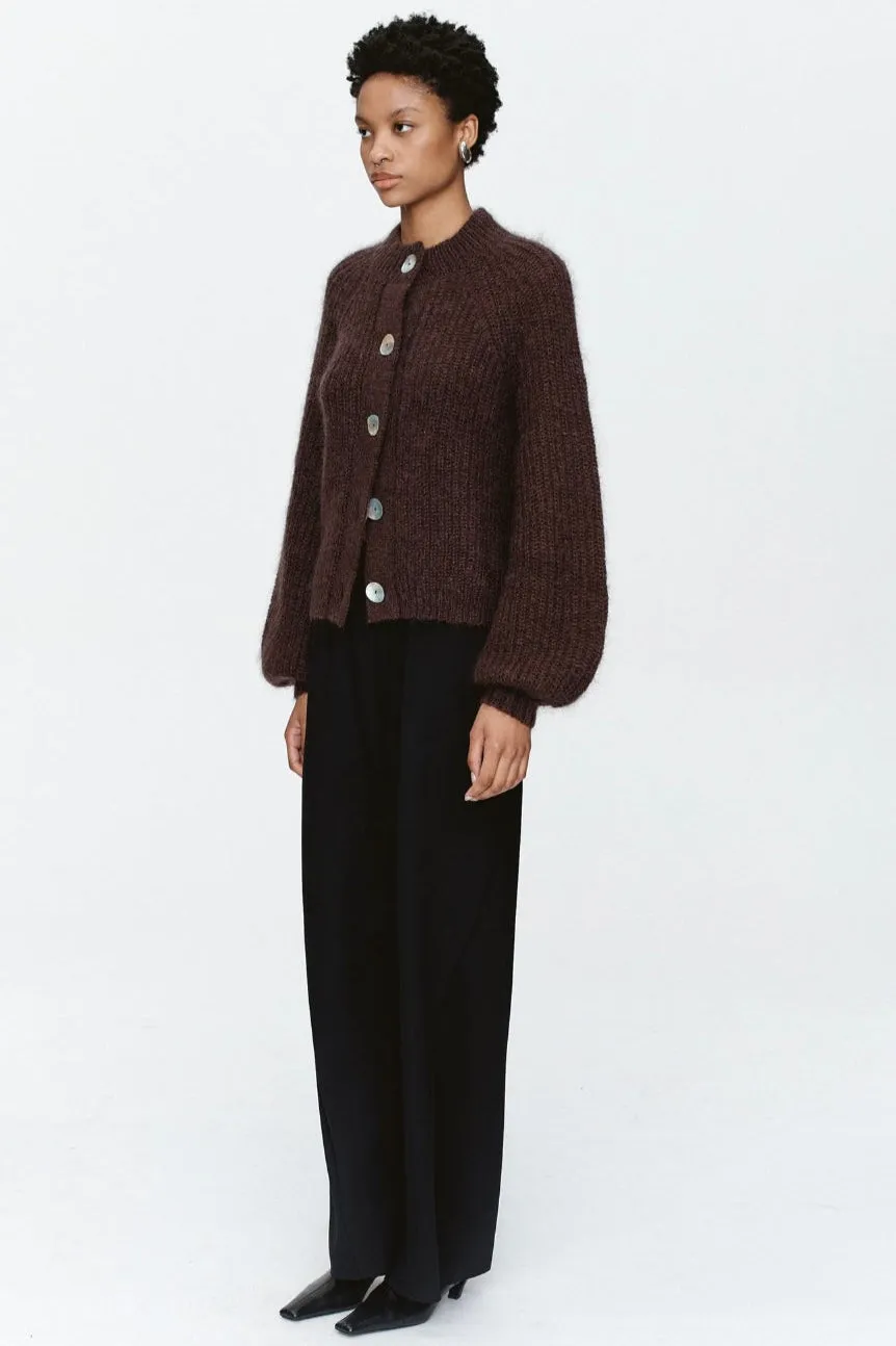 Cait Cardi Chocolate