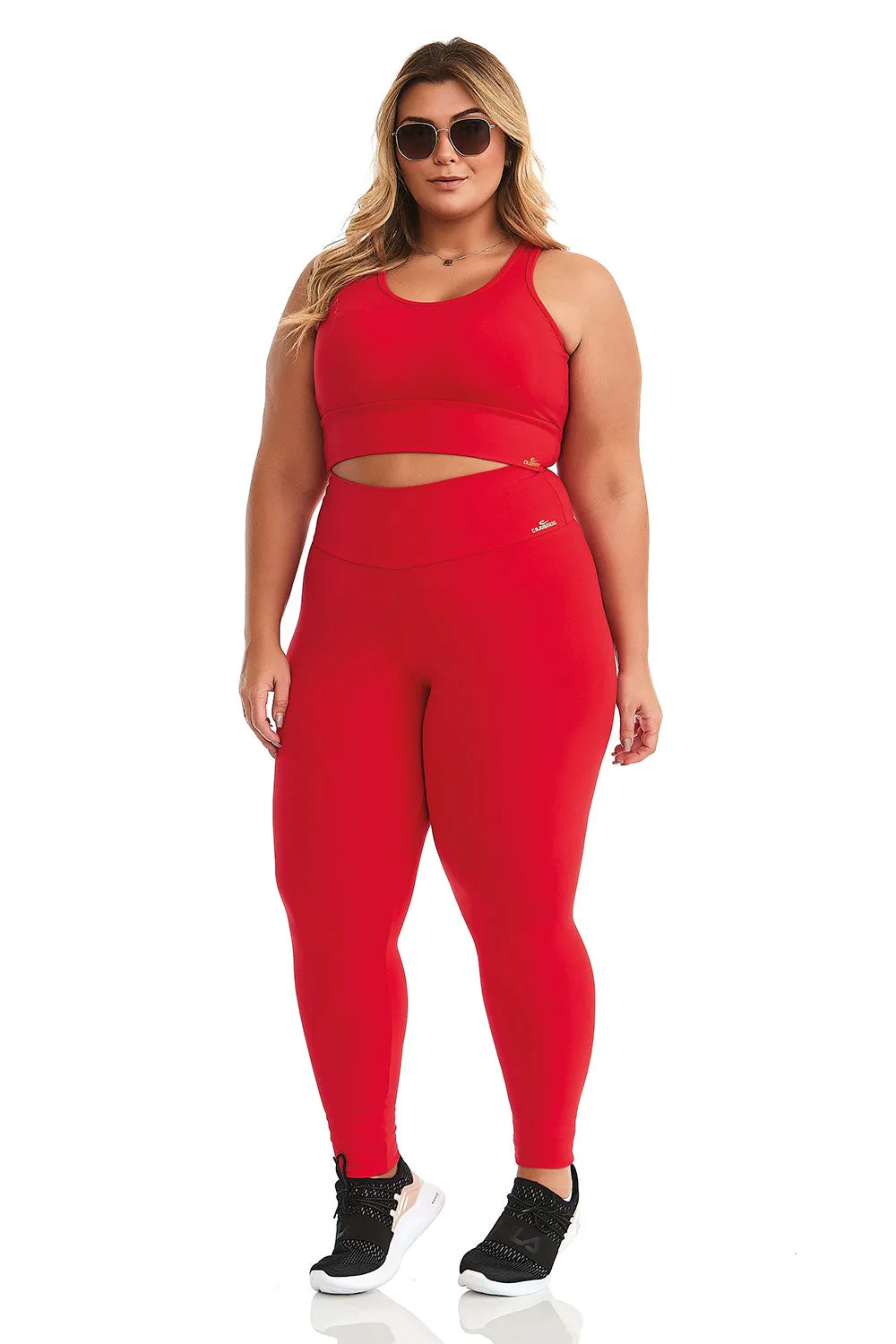 Cajubrasil Plus Size  Top NZ Brave - Red
