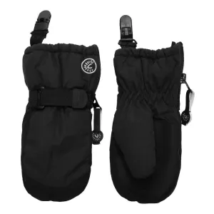 Calikids W0122 Mitten with Clips (Black)