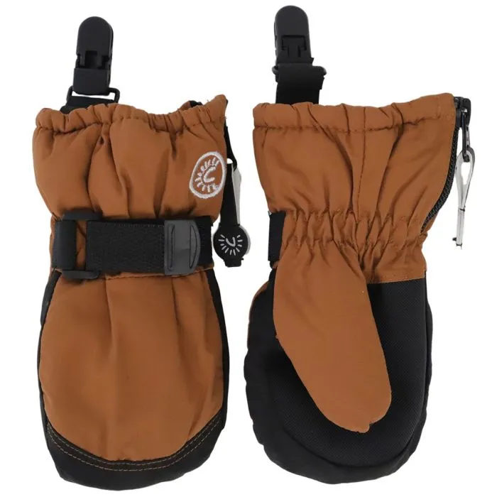 Calikids Waterproof Mittens w/Clips