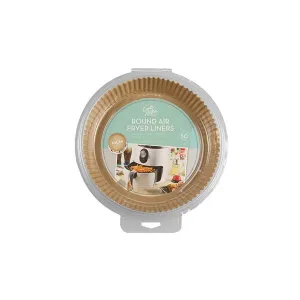 C&m Round Air Fryer Liners 16cm 50 Pack