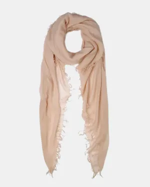 CASHMERE AND SILK SCARF IN DOESKIN