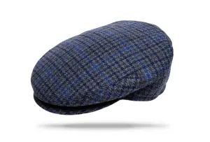 Cashmere Blend  Ivy Cap Blue Houndstooth
