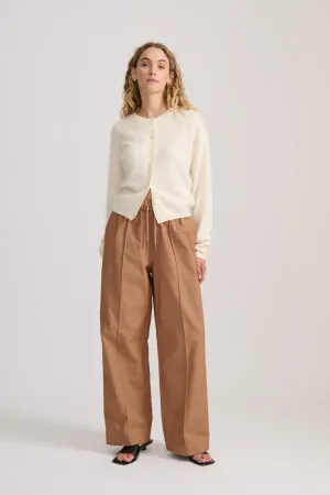 CASHMERE MOHAIR CARDIGAN IVORY