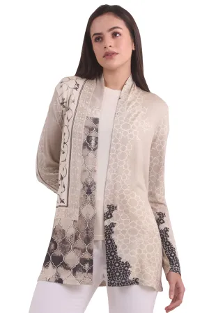 Cashmere - Silk twin Set - Beige