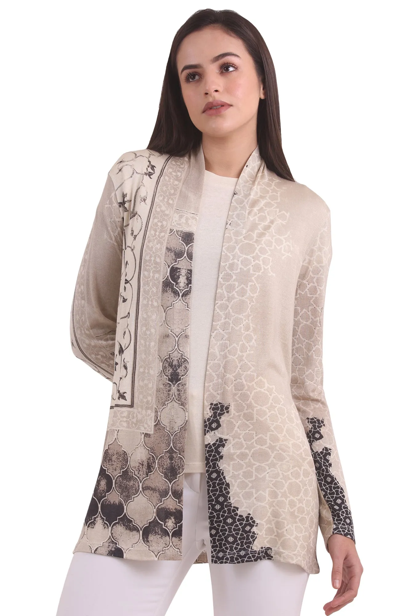 Cashmere - Silk twin Set - Beige