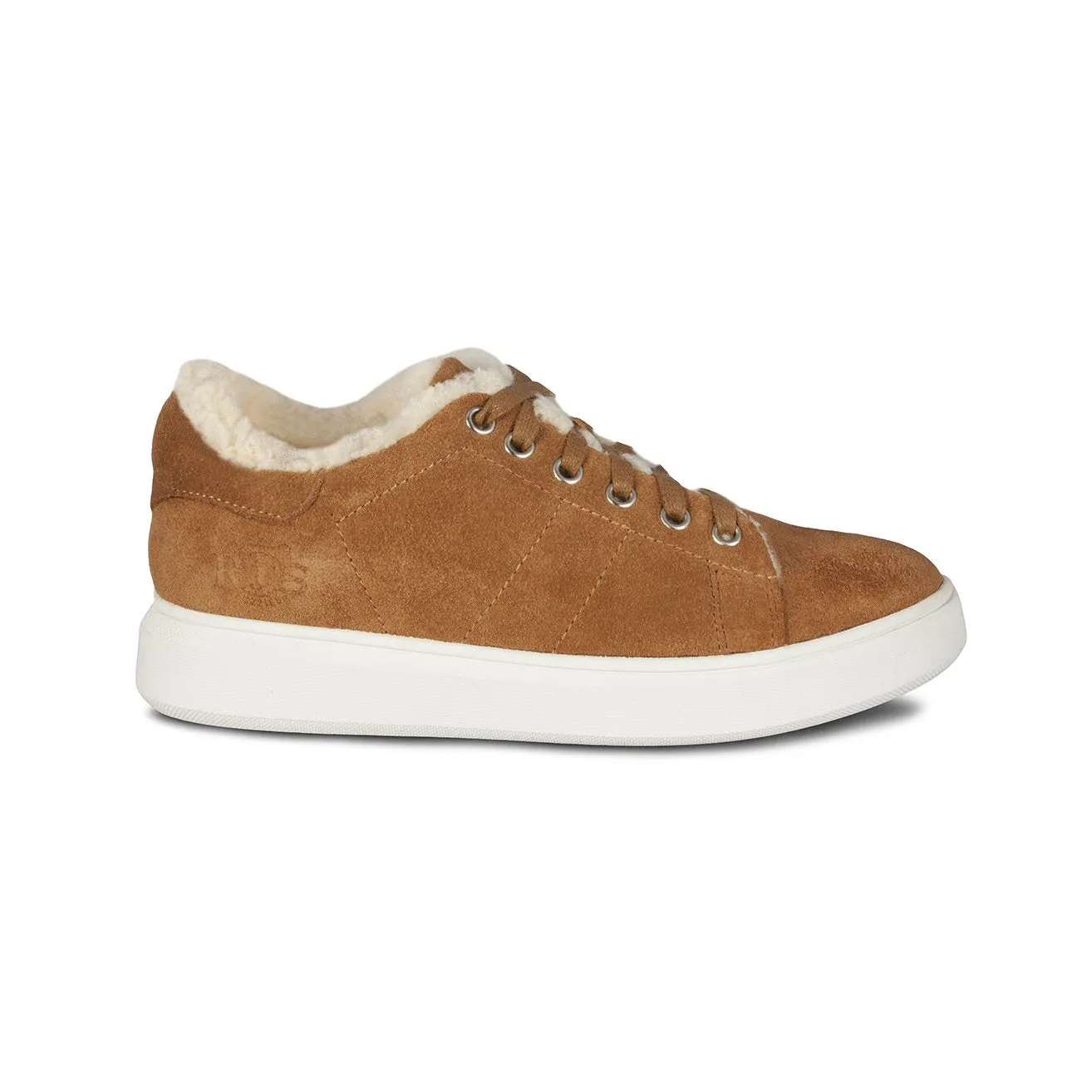 Chestnut Holly Sheepskin Sneaker by CLOUD NINE / RJS - Shoe Size Women 5-6-7-8-9-10-11