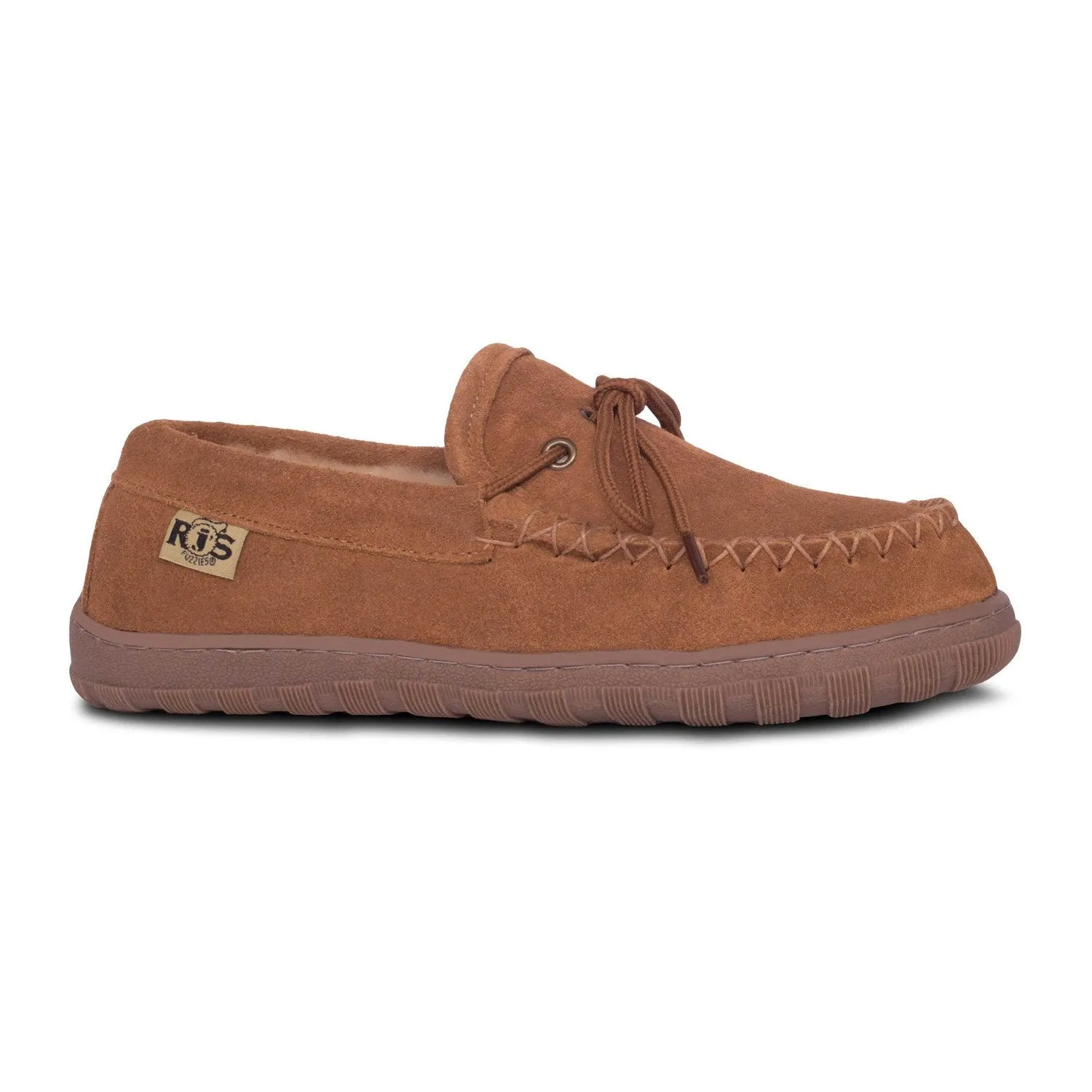 Chestnut NW Moccasin Sheepskin Slippers - by CLOUD NINE / RJS - Shoe Size Women 5-6-7-8-9-10-11