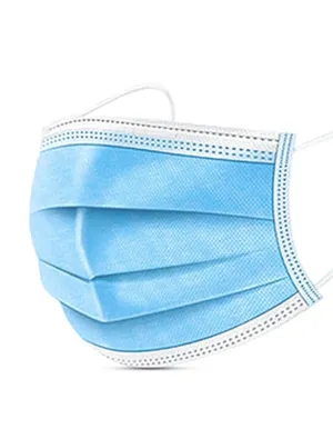 Child Sized disposable face mask.