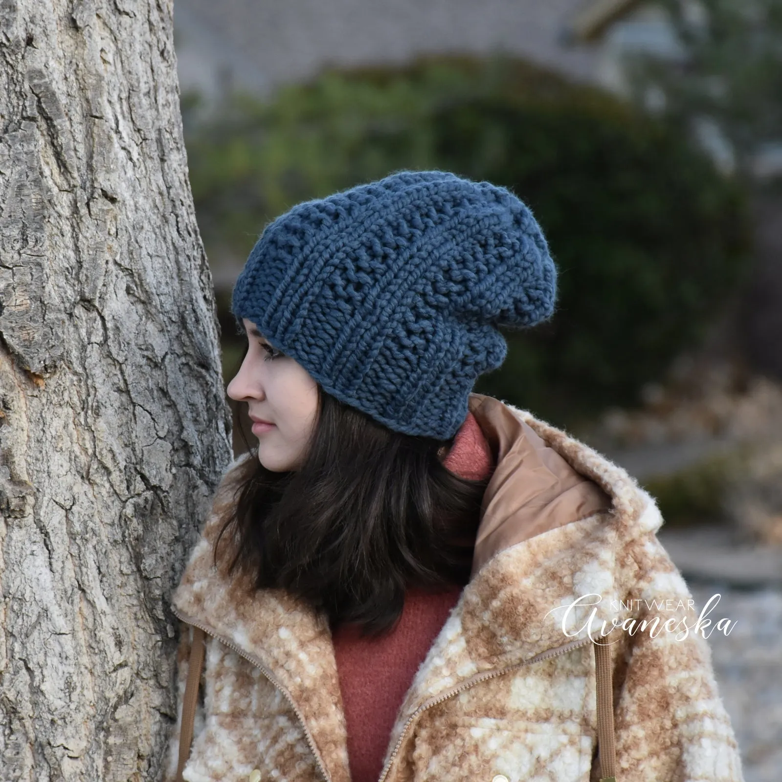 Chunky Extra Slouchy Hat | THE ASTRA