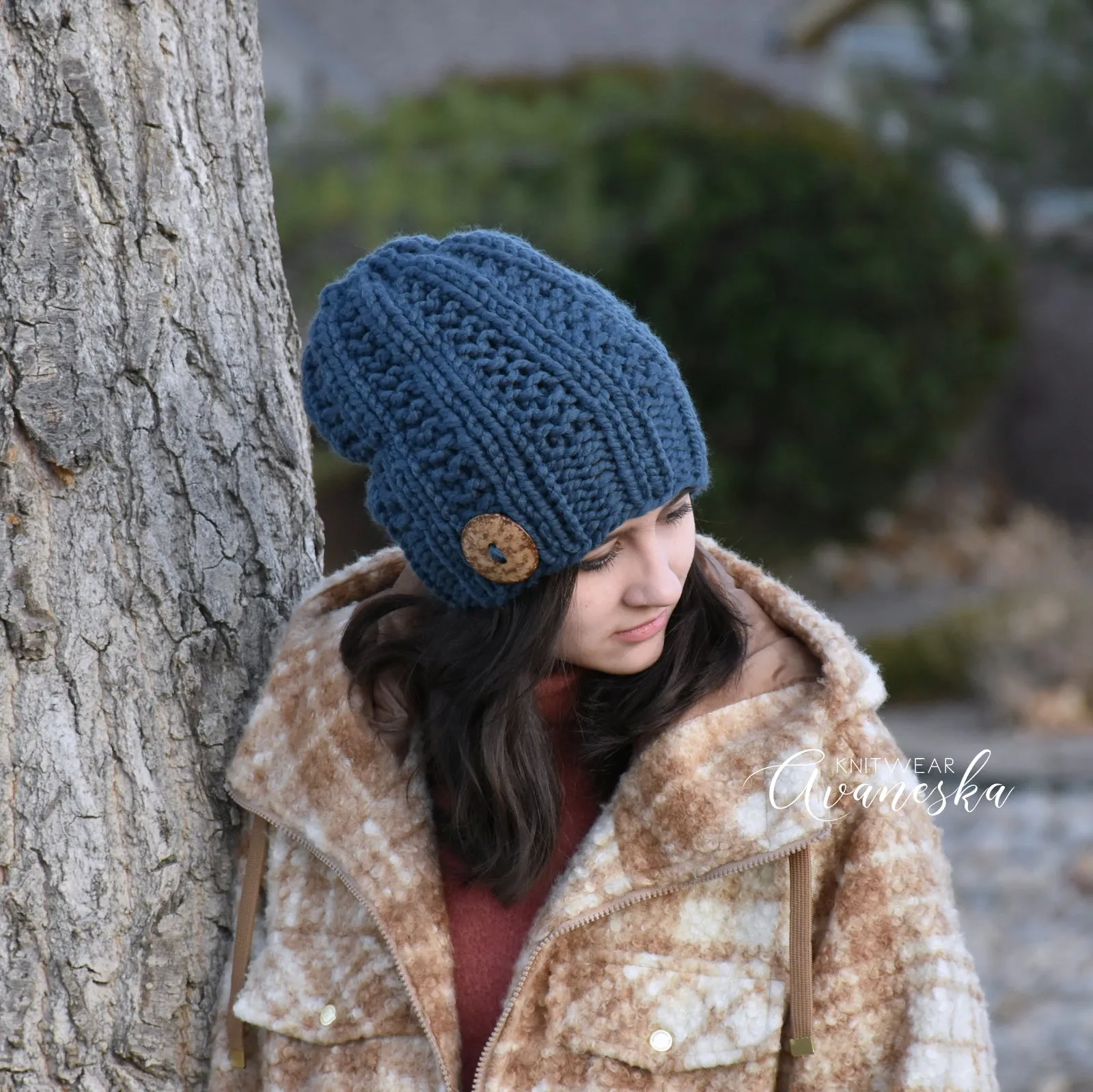 Chunky Extra Slouchy Hat | THE ASTRA