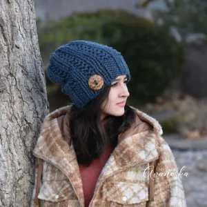 Chunky Extra Slouchy Hat | THE ASTRA