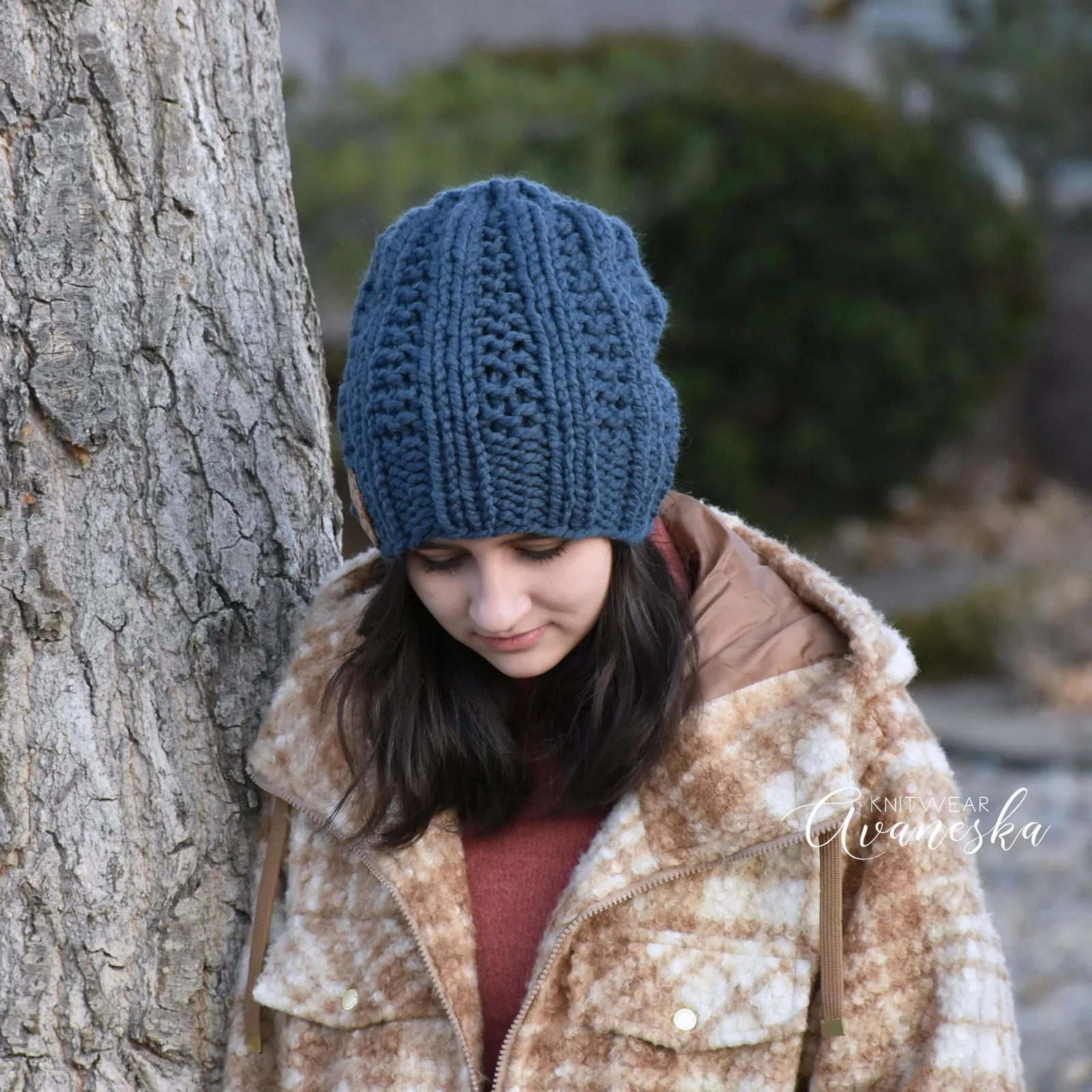 Chunky Extra Slouchy Hat | THE ASTRA