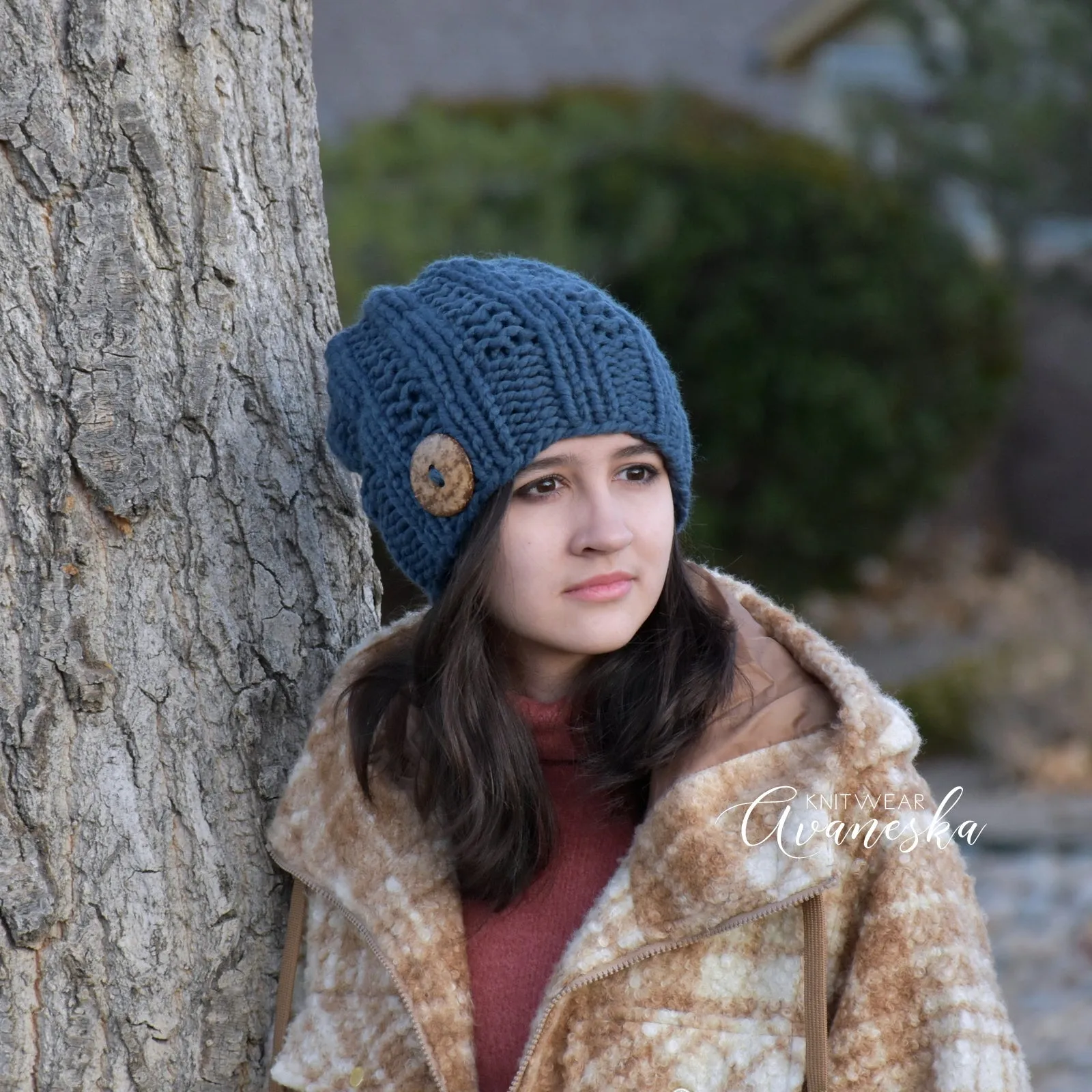 Chunky Extra Slouchy Hat | THE ASTRA